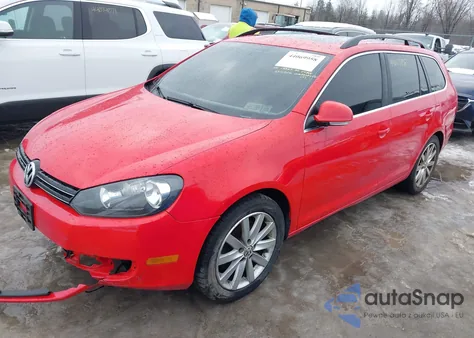 2014 Volkswagen Jetta Sportwagen 2.0L Tdi from USA, damaged, VIN 3VWPL7AJ7EM613207